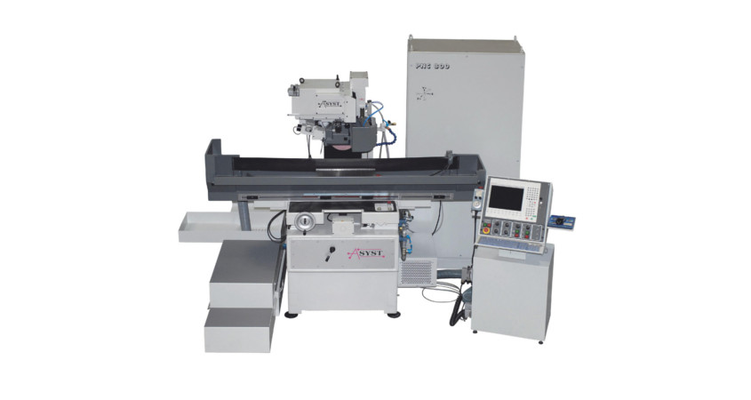 ASYST CNC-Schleifmaschine A 630 (Modell JUNG JF 625) mit ASYST PNC 800 Bahnsteuerung,<br> Schleifbereich 600 x 285 mm und CNC-Kopfabrichtsystem